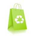 Green shopping Royalty Free Stock Photo