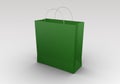 Green shopping bag
