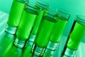 Green shots Royalty Free Stock Photo