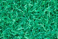 Green shredded paper packaging material background Royalty Free Stock Photo