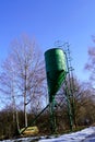 Green silo, feeding for fish