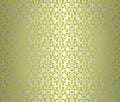 Green silver vintage wallpaper design