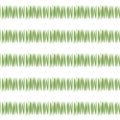 Green simple green grass stripes greeting card freshness tea vegetation isolated on white background seamless pattern Royalty Free Stock Photo