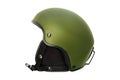 Green Ski Helmet Royalty Free Stock Photo