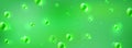 Green skin collagen bubble texture background