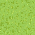 Green slime pattern