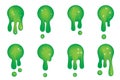 Green Slime Slime Icon Royalty Free Stock Photo