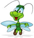 Green Smiling Bug