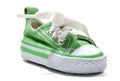 Green Sneaker Royalty Free Stock Photo