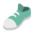 Green sneaker sport Royalty Free Stock Photo