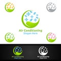 Green Snow Air Conditioning and Heating Services Logo