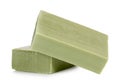 Green soap bars