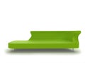 Green sofa