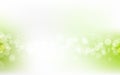 Green Soft Pastel Bokeh Pale White Abstract Background Royalty Free Stock Photo