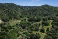 Green Southern California Hills Royalty Free Stock Photo