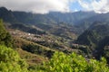 The green Southern surroundings of Sao Vicente, located in the North of Madeira Island, Portugal Royalty Free Stock Photo