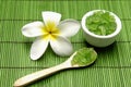 Green spa Treatments Royalty Free Stock Photo
