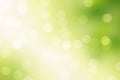 Green sparkle bokeh background