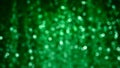 Abstract Green St Patricks Christmas and New Year`s Eve Bokeh Glitter