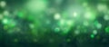 green Sparkling Lights Festive background with texture. Abstract Christmas twinkled bright bokeh defocused Royalty Free Stock Photo