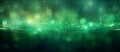 green Sparkling Lights Festive background with texture. Abstract Christmas twinkled bright bokeh defocused Royalty Free Stock Photo