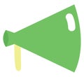 Green speaker, icon