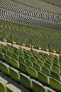 Green Stadium chairs