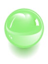 Green sphere Royalty Free Stock Photo