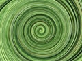 Green spiral background