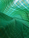 Green spiral sarung background abstract Royalty Free Stock Photo