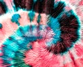 Green Spiral Tie Dye Texture. Rainbow Swirl Watercolor Layer. White Ink Japanese Art. Coral Dirty Art Graffiti. Fuchsia Hippie Bac