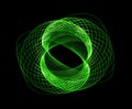 Green Spirograph pendulum photo