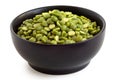 Green split peas Royalty Free Stock Photo