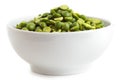 Green split peas Royalty Free Stock Photo