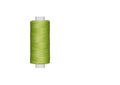 green spool of sewing thread isolated on white background Royalty Free Stock Photo