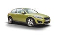 Volvo C30 isolated Royalty Free Stock Photo