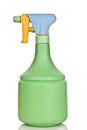 Green spray bottle