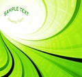 Green spring abstract background