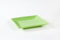 Green square plate