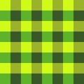 Green square shape st Patric seamless pattern in checked background graphic style vector
