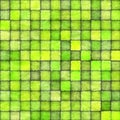 Green squared seamless background
