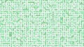 Green squares form a complex pastelcolored intersecting grid pattern Royalty Free Stock Photo