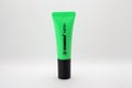 Green stabilo highlighter on white background