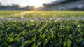 A green stadium designed to minimize water usage and promote water conservation