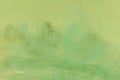 Green stained canvas background