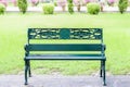 Green Stainless Steel bench