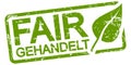 green stamp Fair trade (in german