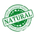 Green Stamp - natural