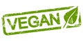 green stamp VEGAN