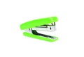 Green stapler,Isolated on white background Royalty Free Stock Photo